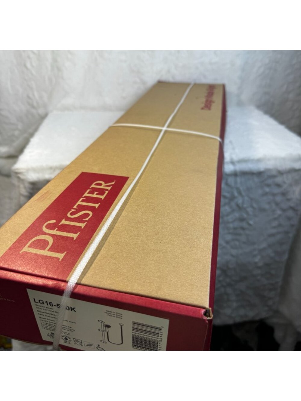 Pfister LG16-500K Brushed Nickel Slide Bar 1.75 GPM Multi Function Hand Shower
